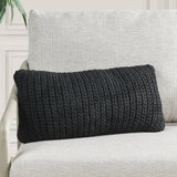 Performance Prism Black Multiple Sizes Throw Pillow (Set of 2) - Ornate Home