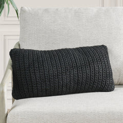 Performance Prism Black Multiple Sizes Throw Pillow (Set of 2) - Ornate Home