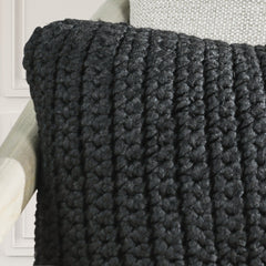 Performance Prism Black Multiple Sizes Throw Pillow (Set of 2) - Ornate Home