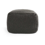 Performance Prism Dark Gray Pouf - Ornate Home