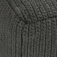 Performance Prism Dark Gray Pouf - Ornate Home