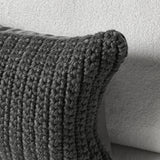 Performance Prism Dark Gray Throw Pillow (Set of 2) - Ornate Home