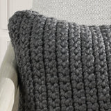 Performance Prism Dark Gray Throw Pillow (Set of 2) - Ornate Home