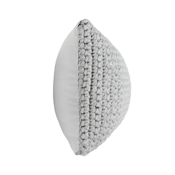 Performance Prism Light Gray Multiple Sizes Throw Pillow (Set of 2) - Ornate Home