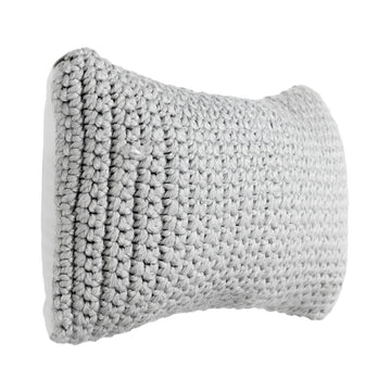 Performance Prism Light Gray Multiple Sizes Throw Pillow (Set of 2) - Ornate Home