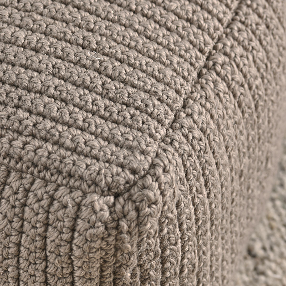 Performance Prism Natural Pouf - Ornate Home