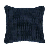 Performance Prism Navy Blue Multiple Sizes Throw Pillow (Set of 2) - Ornate Home