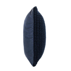 Performance Prism Navy Blue Multiple Sizes Throw Pillow (Set of 2) - Ornate Home