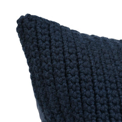 Performance Prism Navy Blue Multiple Sizes Throw Pillow (Set of 2) - Ornate Home