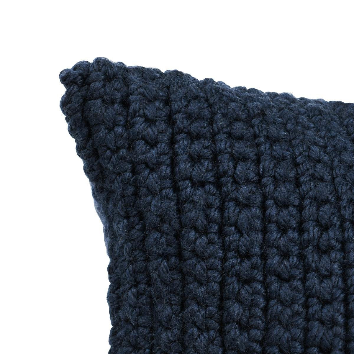Performance Prism Navy Blue Multiple Sizes Throw Pillow (Set of 2) - Ornate Home