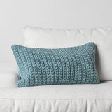 Performance Prism Pool Blue Multiple Sizes Throw Pillow (Set of 2) - Ornate Home