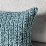 Performance Prism Pool Blue Multiple Sizes Throw Pillow (Set of 2) - Ornate Home