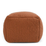 Performance Prism Terracotta Pouf - Ornate Home
