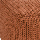 Performance Prism Terracotta Pouf - Ornate Home