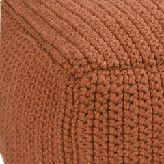 Performance Prism Terracotta Pouf - Ornate Home