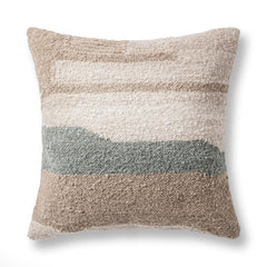 Performance Sita Dry Sage/ Natural 22x22 Throw Pillow (Set of 2) - Ornate Home