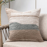 Performance Sita Dry Sage/ Natural 22x22 Throw Pillow (Set of 2) - Ornate Home