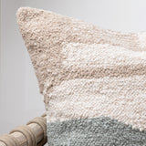 Performance Sita Dry Sage/ Natural 22x22 Throw Pillow (Set of 2) - Ornate Home