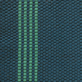 Performance Sorrento Deep Blue/Green Stripe Rug - Ornate Home