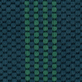 Performance Sorrento Deep Blue/Green Stripe Rug - Ornate Home