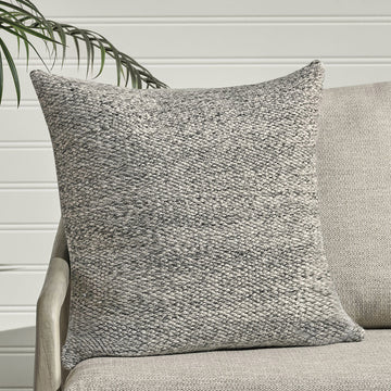 Performance Stella Gray Multi Size Outdoor Throw Pillow (Set of 2) - Ornate Home