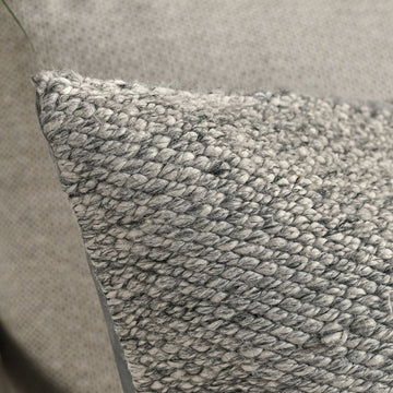 Performance Stella Gray Multi Size Outdoor Throw Pillow (Set of 2) - Ornate Home
