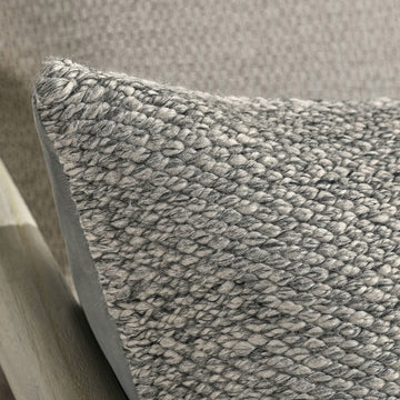 Performance Stella Gray Multi Size Outdoor Throw Pillow (Set of 2) - Ornate Home