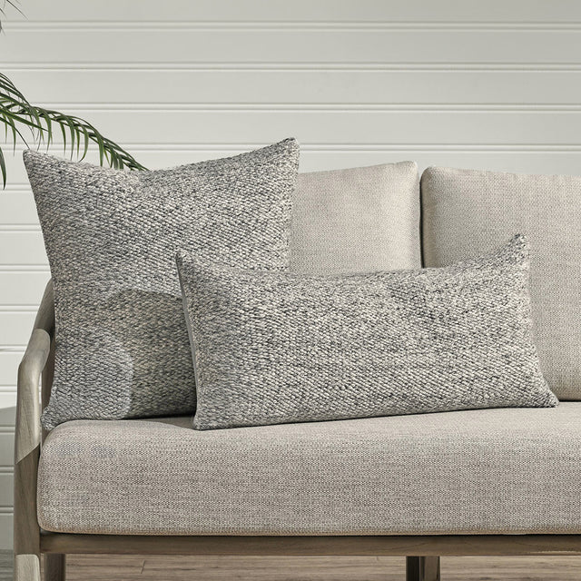 Performance Stella Gray Multi Size Outdoor Throw Pillow (Set of 2) - Ornate Home