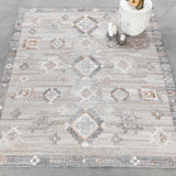 Performance YM Lukens Gray Multi Rug - Ornate Home