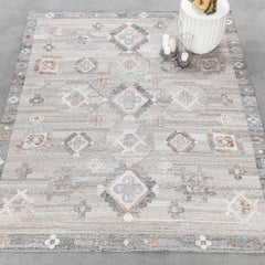 Performance YM Lukens Gray Multi Rug - Ornate Home