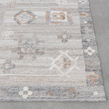 Performance YM Lukens Gray Multi Rug - Ornate Home