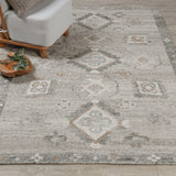 Performance YM Lukens Gray Multi Rug - Ornate Home