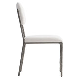 Perissa Graphite/White/Cream Outdoor Side Chair - Ornate Home