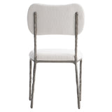 Perissa Graphite/White/Cream Outdoor Side Chair - Ornate Home