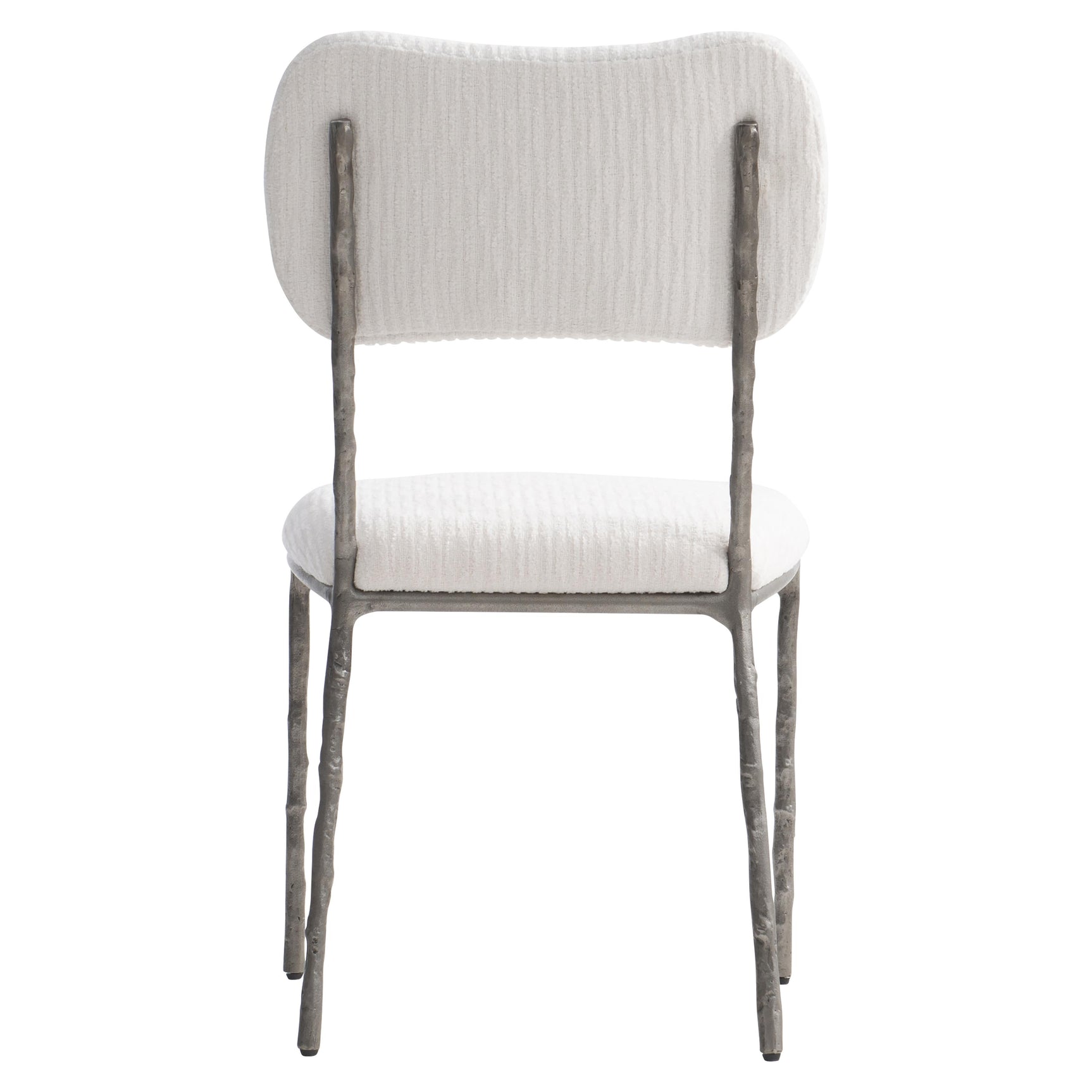 Perissa Graphite/White/Cream Outdoor Side Chair - Ornate Home