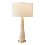 Perkins Brown Travertine Table Lamp - Ornate Home