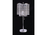 Perla Chrome Table Lamp - Ornate Home