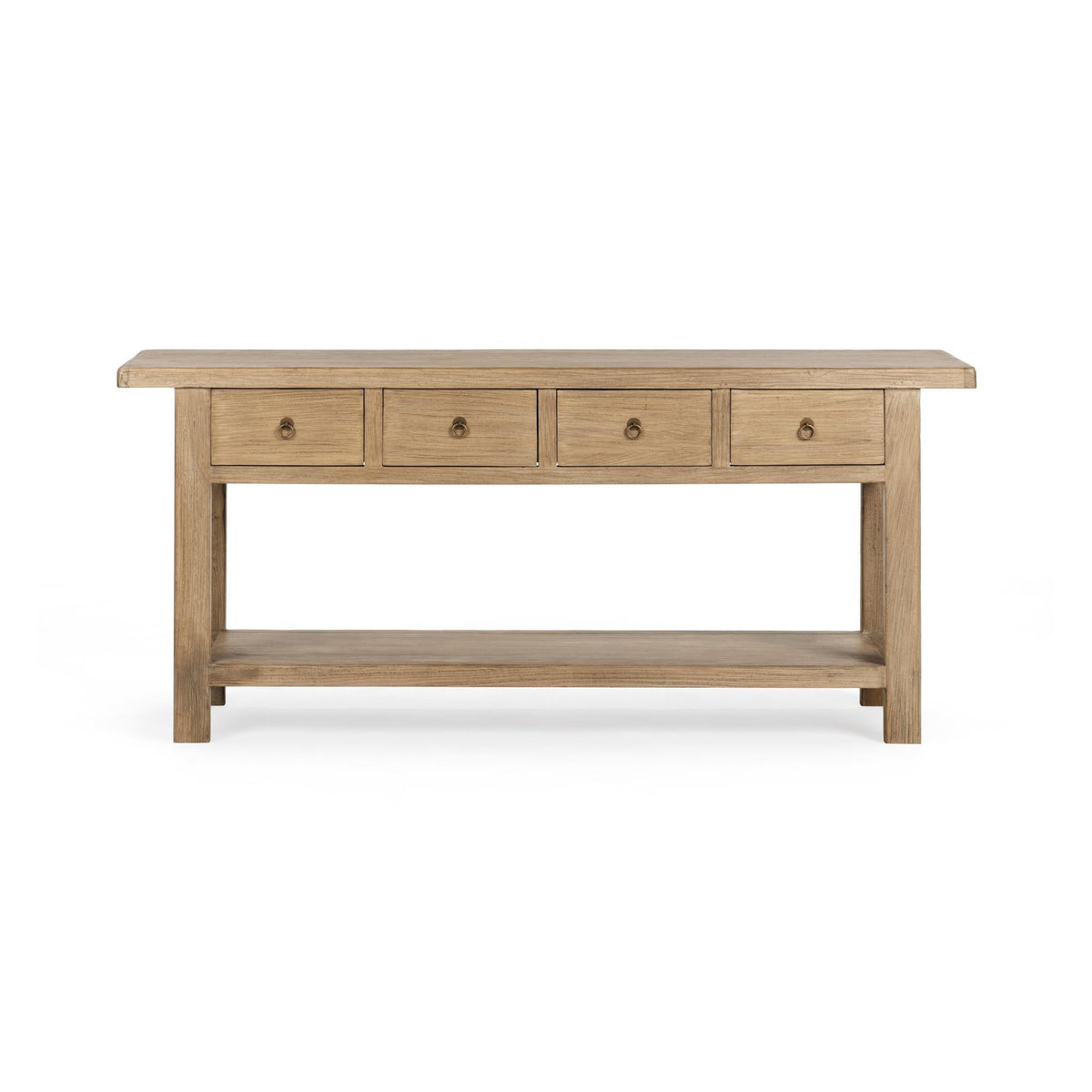 Perle River Sand 75" Rectangular Console Table