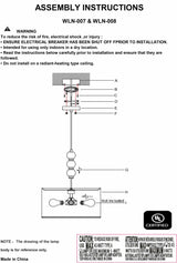 Perosillo Dark Brown Pendant - Ornate Home