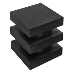 Perpetuate Black Totem End Table - Ornate Home