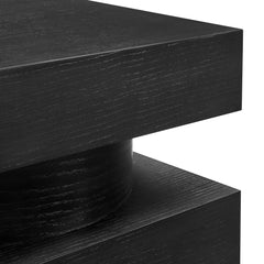 Perpetuate Black Totem End Table - Ornate Home