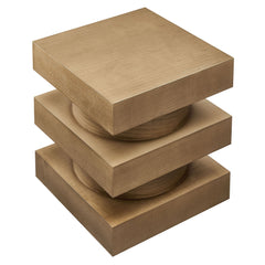 Perpetuate Caramel Ash Totem End Table - Ornate Home