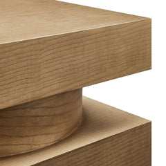 Perpetuate Caramel Ash Totem End Table - Ornate Home