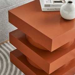 Perpetuate Cayenne Totem End Table - Ornate Home