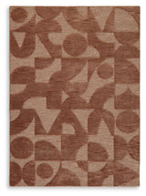 Perrenton Clay 8' x 10' Rug - Ornate Home