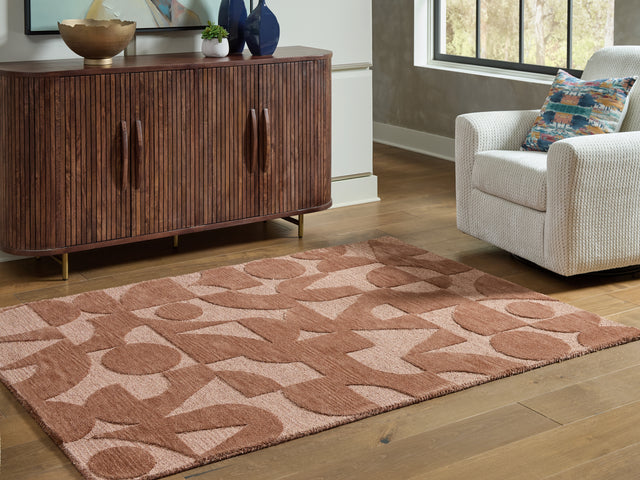 Perrenton Clay 8' x 10' Rug - Ornate Home