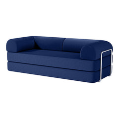 Perri Blue 79" Compressed Sofa - Ornate Home