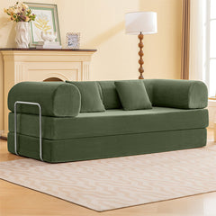 Perri Olive Green 79" Compressed Sofa - Ornate Home