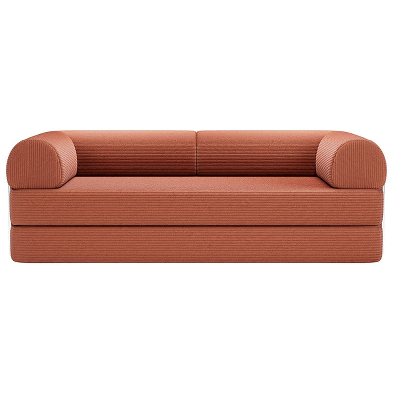 Perri Rustic Brown 79" Compressed Sofa - Ornate Home