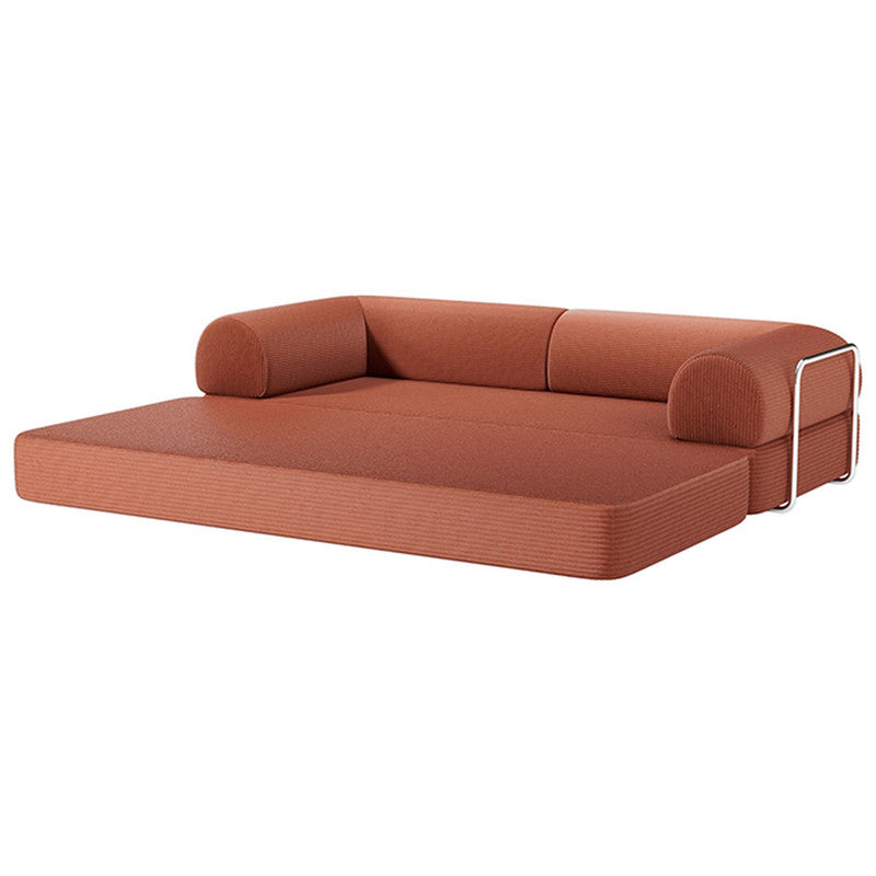 Perri Rustic Brown 79" Compressed Sofa - Ornate Home